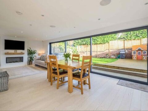 Dining space of Chellaston Derby House