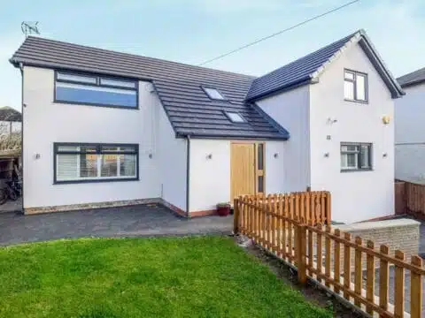 Front Of An Architecturally Designed house Chellaston Derby