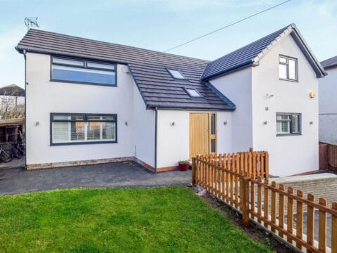 Front of An Architecturally Designed house Chellaston Derby