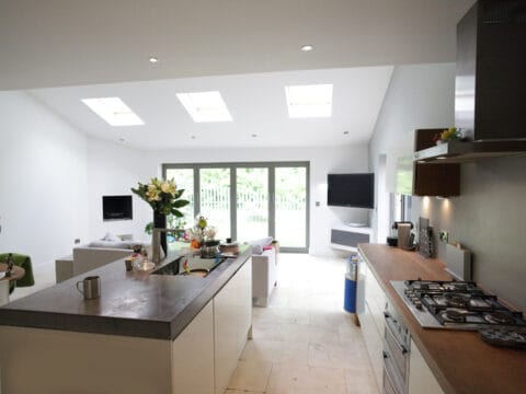 Open Plan Living Kitchen in Darley Abbey, Derby