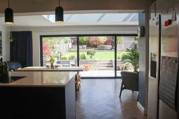 Designed open plan house extension In West Bridgford Nottingham.